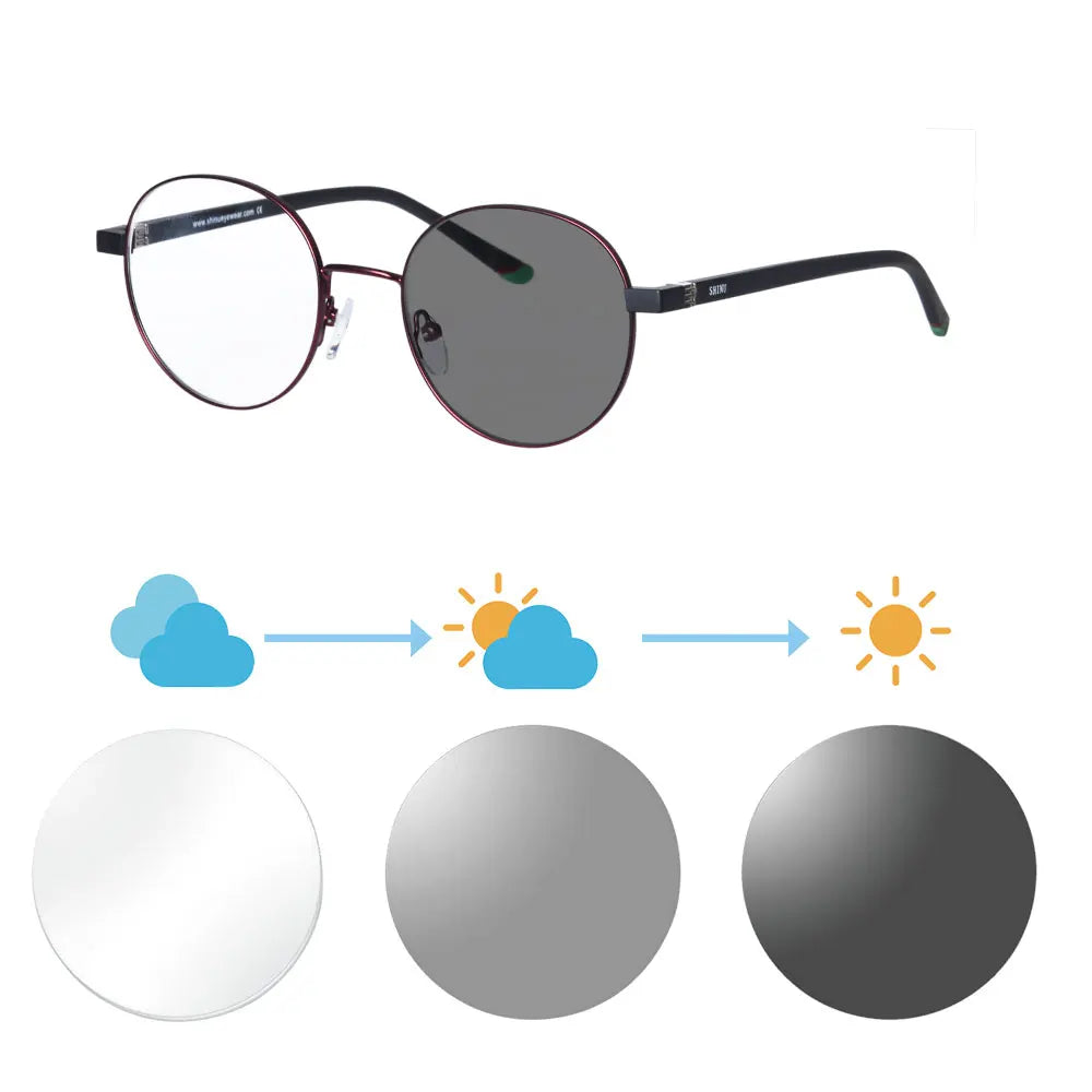 Photochromic Anti Light Blue Glasses
