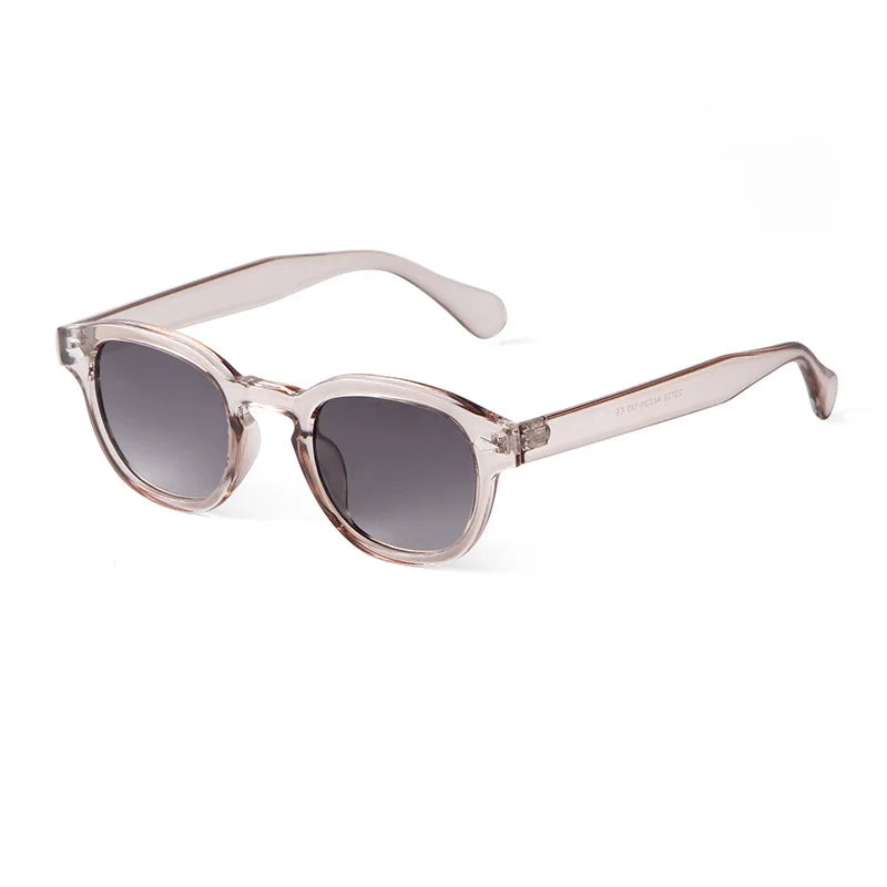 Vintage Fashion Shell Round Sunglasses