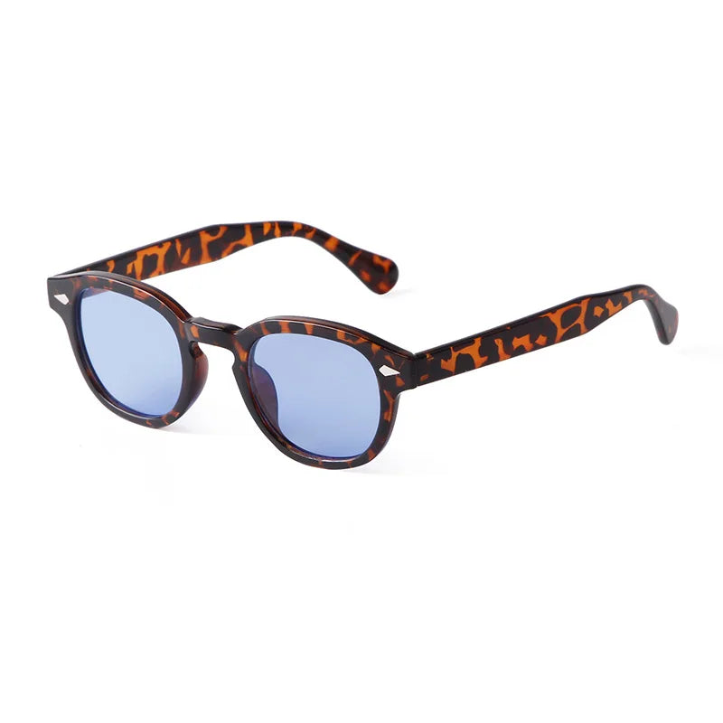 Vintage Fashion Shell Round Sunglasses